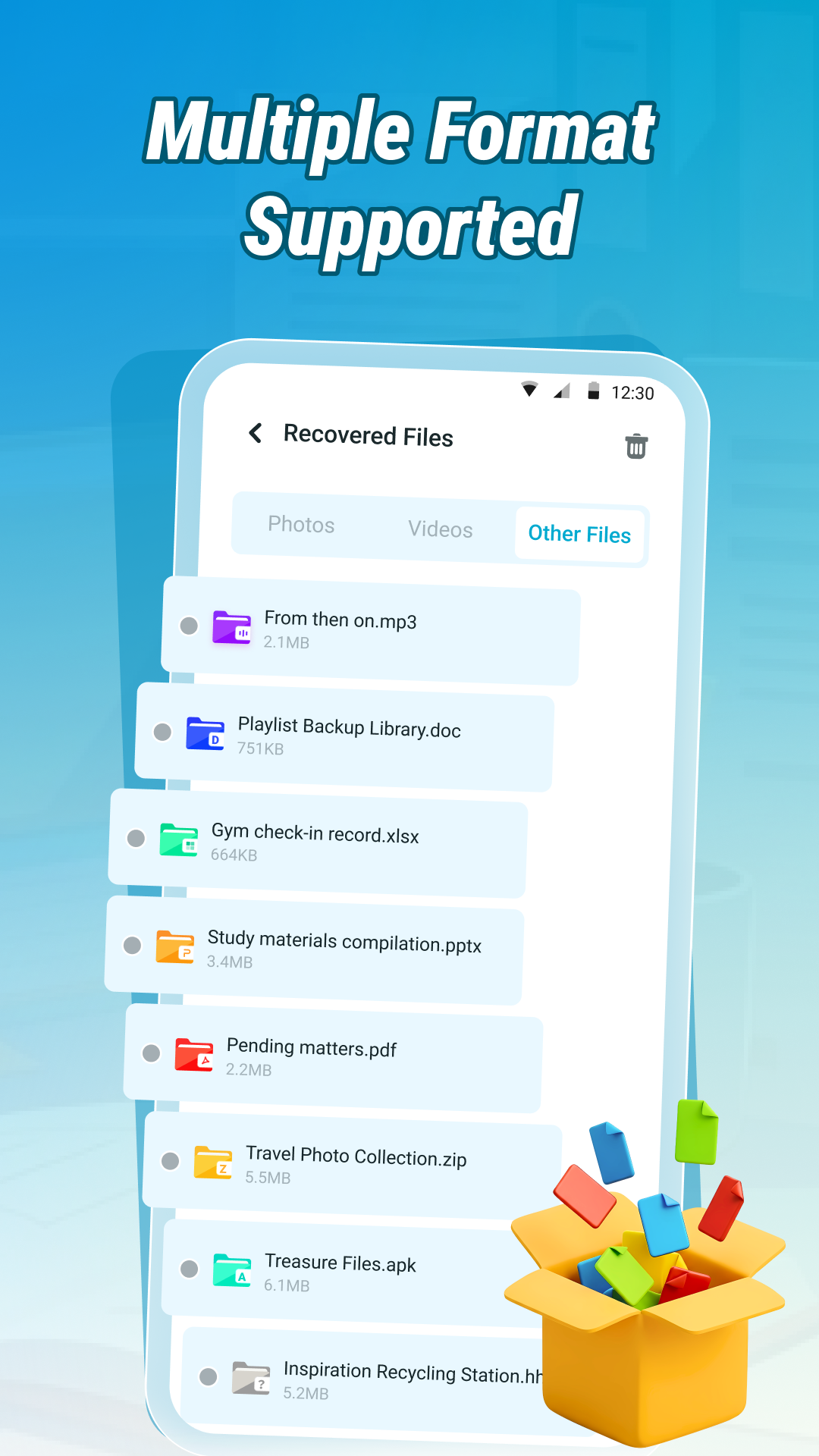 All File Recover Screenshot 3